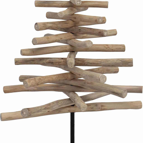 Joulukuusi Ruskea 120 cm Täysi tiikki