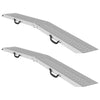 Lastausramppi 2 pcs Hopea 185 x 22,5 x 4,5 cm Galvanoitu teräs