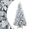 Tekojoulupuu Saranallisilla Oksilla Lumen Pintamaalattu 180 cm