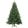 Salkomallinen tekoinen joulukuusi jalustalla Vihreä 210 cm