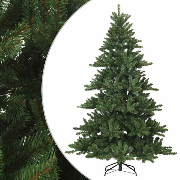 Salkomallinen tekoinen joulukuusi Vihreä 210 cm PVC, teräs