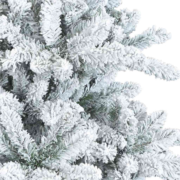 Tekojoulupuu Saranallisilla Oksilla Lumen Pintamaalattu 180 cm