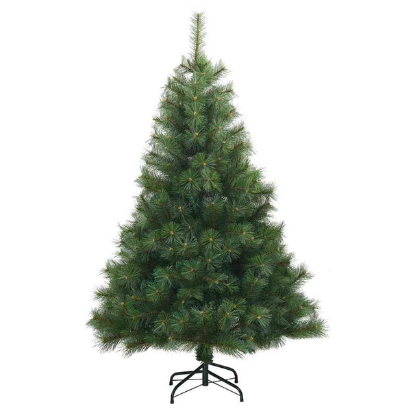 Salkomallinen tekoinen joulukuusi Vihreä 120 cm PVC, teräs