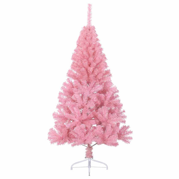 Tekokuituinen Esivalmistettu Joulukuusi Pinkki 120 cm