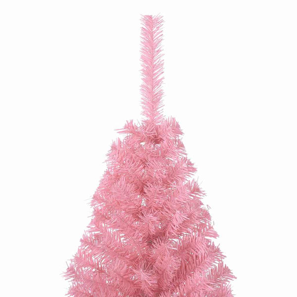 Tekokuituinen Esivalmistettu Joulukuusi Pinkki 180 cm