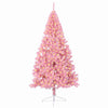 Tekokuituinen Esivalmistettu Joulukuusi Pinkki 210 cm