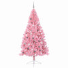 Tekokuituinen Esivalmistettu Joulukuusi Pinkki 240 cm