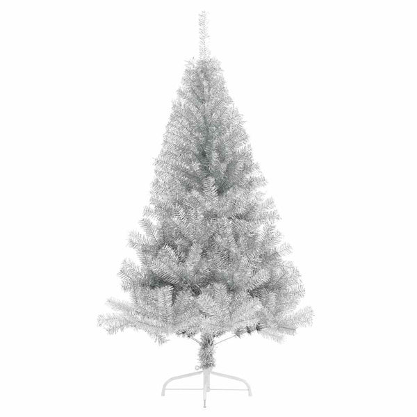 Tekokuituinen Esivalmistettu Joulukuusi Hopea 180 cm PET