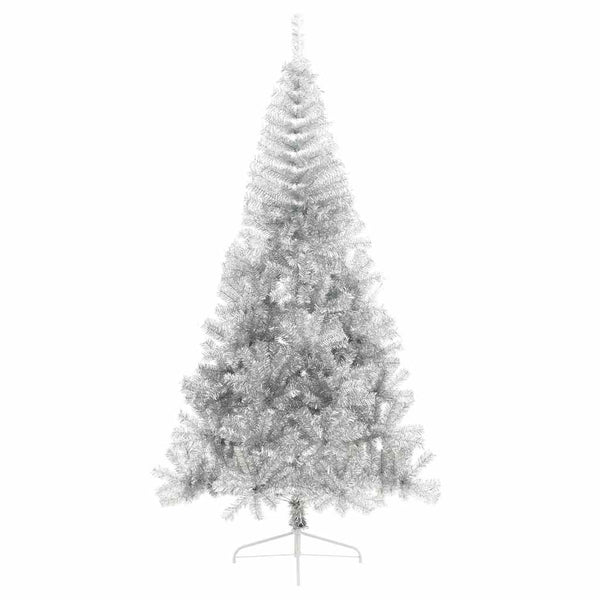 Tekokuituinen Esivalmistettu Joulukuusi Hopea 210 cm PET