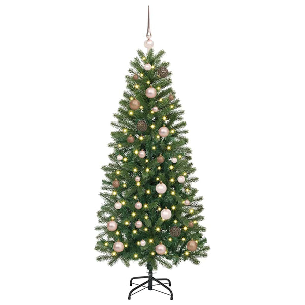 Tekojoulukuusi Vihreä 150 cm PE ja PVC