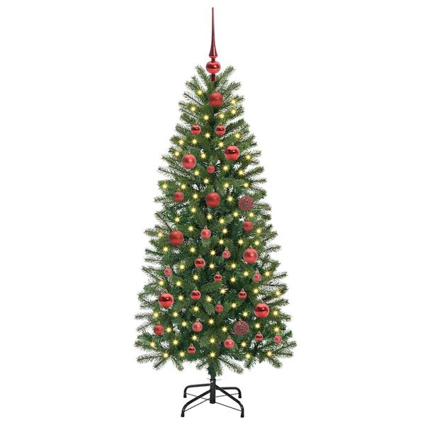 Tekojoulukuusi Vihreä 150 cm PE ja PVC