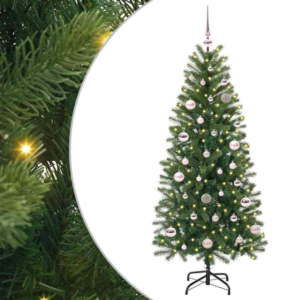 Tekojoulukuusi Vihreä 150 cm PE ja PVC
