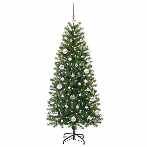 Tekojoulukuusi Vihreä 150 cm PE ja PVC