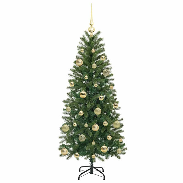 Tekojoulukuusi Vihreä 150 cm PE ja PVC