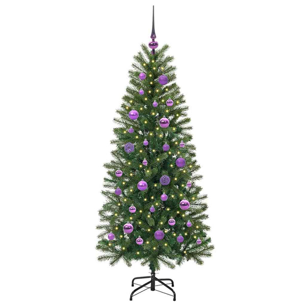 Tekojoulukuusi Vihreä 150 cm PE ja PVC