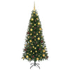 Tekojoulukuusi 300 LED-valoilla Vihreä 180 cm PE ja PVC