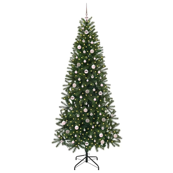 Tekojoulukuusi Vihreä 240 cm PE ja PVC