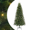 Tekojoulukuusi 300 LED-valoilla Vihreä 240 cm PE ja PVC