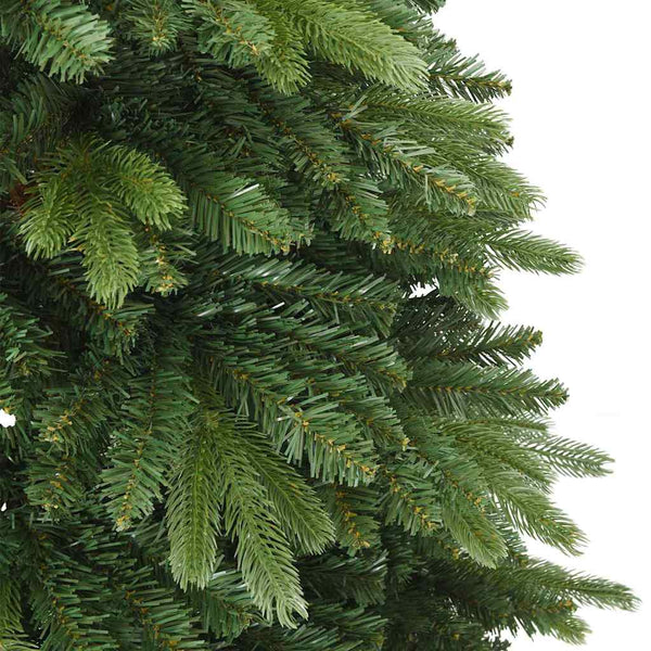 Tekojoulukuusi 150 LED-valoilla Vihreä 120 cm PE ja PVC