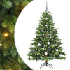 Tekojoulukuusi 150 LED-valoilla Vihreä 150 cm PE ja PVC