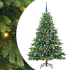 Tekojoulukuusi 150 LED-valoilla Vihreä 150 cm PE ja PVC