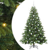 Tekojoulukuusi 300 LED-valoilla Vihreä 180 cm PE ja PVC