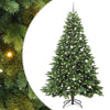 Tekojoulukuusi 300 LED-valoilla Vihreä 240 cm PE ja PVC