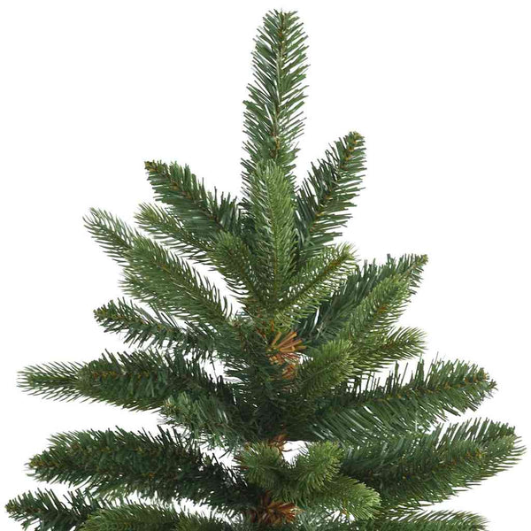 Tekojoulukuusi 300 LED-valoilla Vihreä 240 cm PE ja PVC