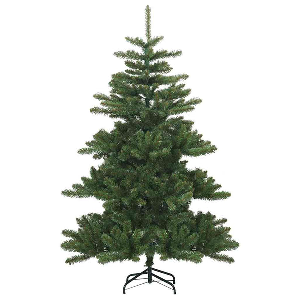 Salkomallinen tekoinen joulukuusi Vihreä 150 cm PVC ja teräs
