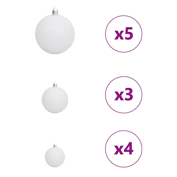 Tekojoulukuusi 150 LED-valoilla Vihreä 150 cm PE ja PVC