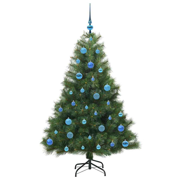 Tekojoulukuusi 150 LED-valoilla Vihreä 150 cm PE ja PVC