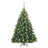 Tekojoulukuusi 300 LED-valoilla Vihreä 180 cm PE ja PVC