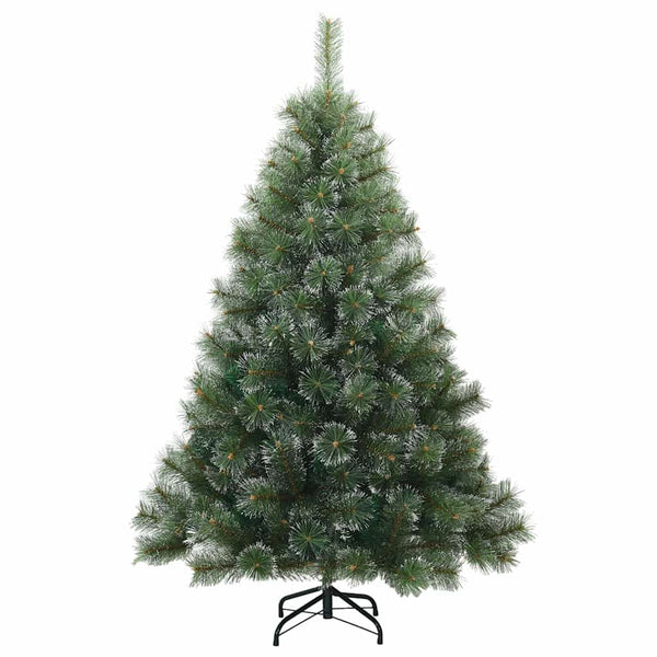 Tekojoulukuusi 150 LED-valoilla Vihreä 150 cm PE ja PVC