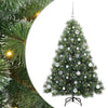 Tekojoulukuusi 150 LED-valoilla Vihreä 150 cm PE ja PVC