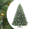 Tekojoulukuusi 300 LED-valoilla Vihreä 180 cm PE ja PVC