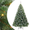 Tekojoulukuusi 300 LED-valoilla Vihreä 240 cm PE ja PVC
