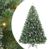 Tekojoulukuusi 300 LED-valoilla Vihreä 240 cm PE ja PVC