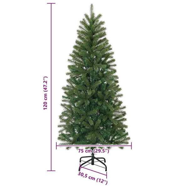 Tekojoulukuusi 120 cm PVC, PE ja teräs Vihreä