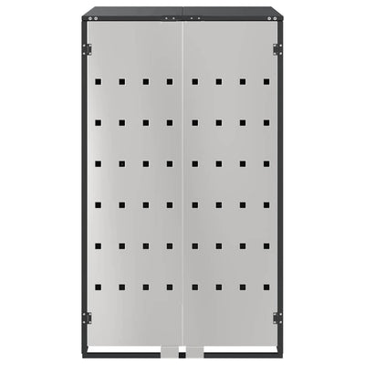 Pyörällinen jäteastian säilytys kaasun nostokannella 240L astialle