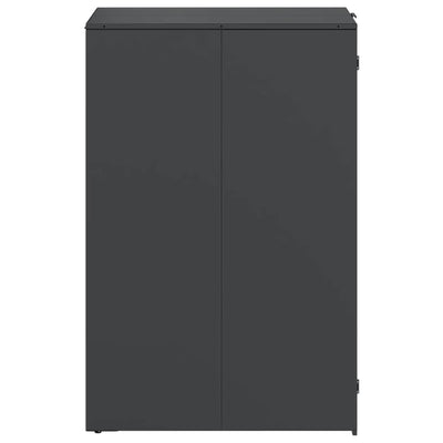 Pyörällinen jäteastian säilytys kaasun nostokannella 240L astialle