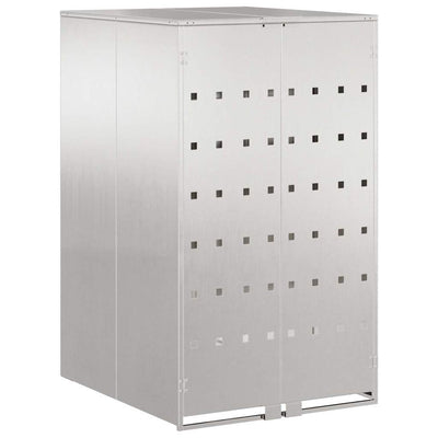 Pyörällinen jäteastian säilytys kaasun nostokannella 240L astialle