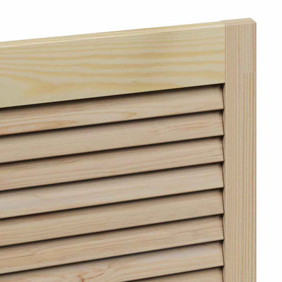 Luonnollinen kaapin ovi Akhrass 140.5x2.1x49.5cm (2 pcs mänty)