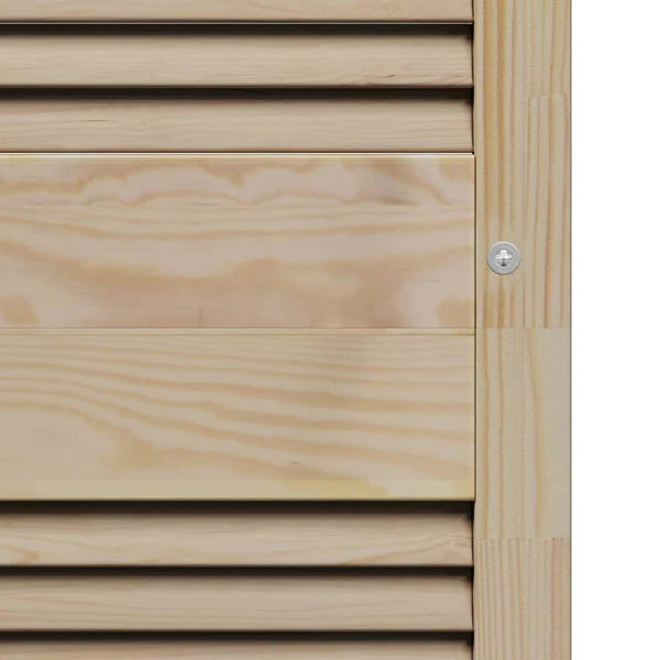 Luonnollinen kaapin ovi 140.5 x 2.1 x 49.5 cm Täysi mänty