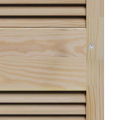 Luonnollinen kaapin ovi Alexuca 140.5x2.1x49.5cm (mänty)