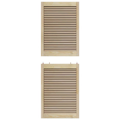 Luonnollinen kaapin ovi Expert 140.5x2.1x49.5cm (2 pcs mänty)