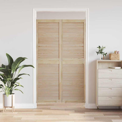 Luonnollinen kaapin ovi Iuseim 140.5x2.1x49.5cm (2 pcs mänty)