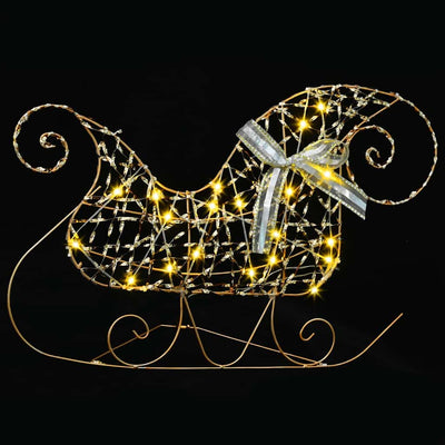 Kulta led-joulupeurat Itic 40 LED-valoilla (5 pcs)