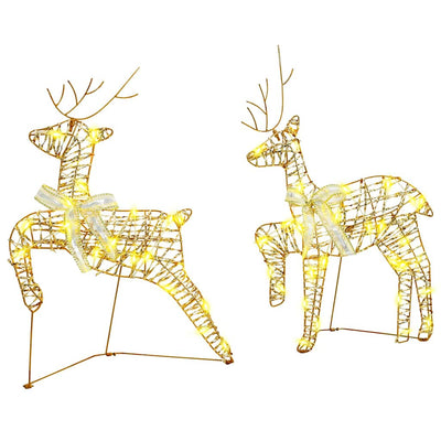 Kulta led-joulupeurat Itic 40 LED-valoilla (5 pcs)