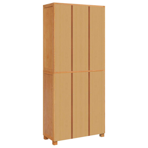 Varastokalustesarja ovella 2 kpl Luonnollinen 80 x 35 x 185 cm