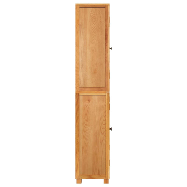 Varastokalustesarja ovella 2 kpl Luonnollinen 80 x 35 x 185 cm